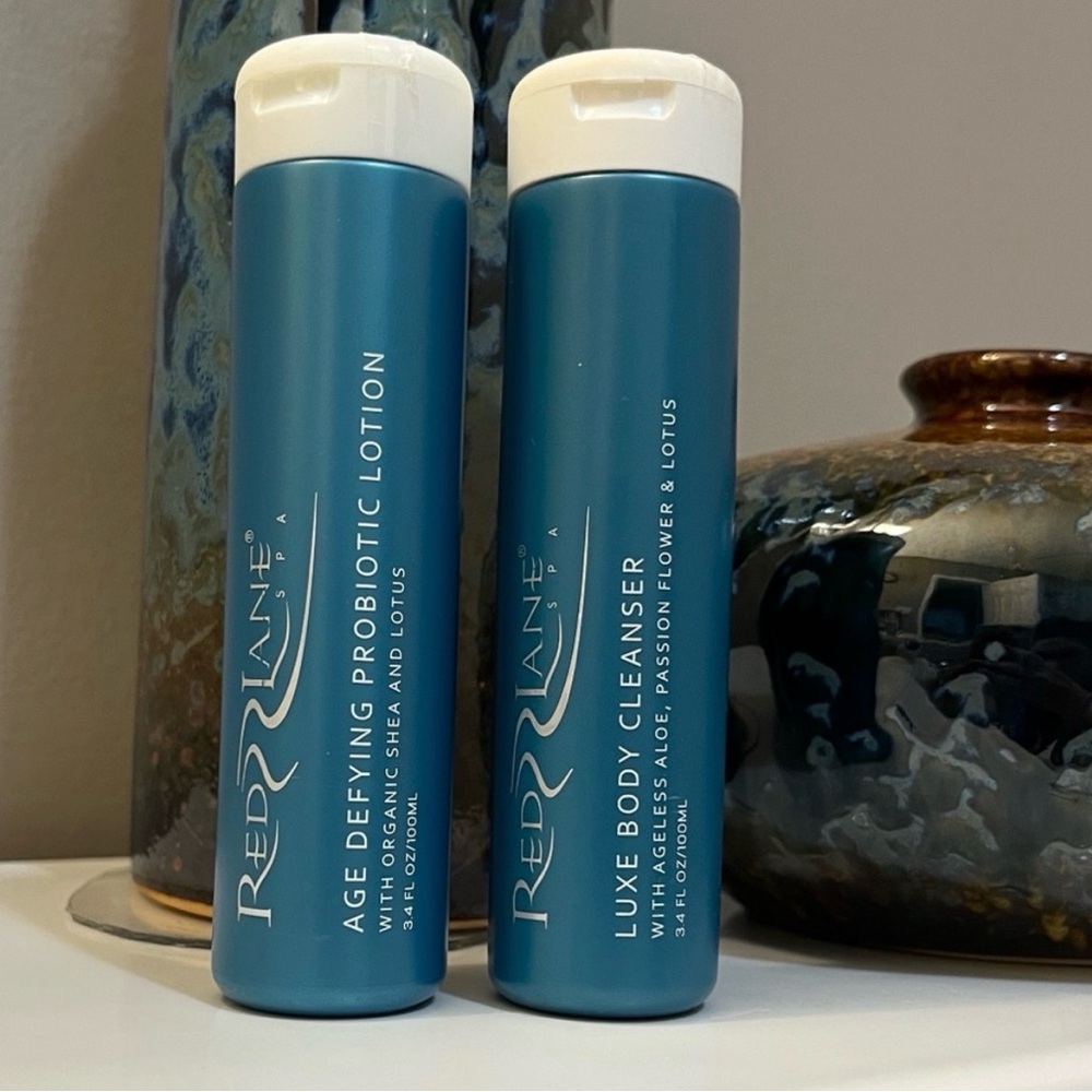 Sandals Red Lane Spa Luxe Lotion & Cleanser Set 🌿🆕🌿  2- 3.4oz Bottles